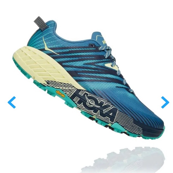 HOKA Speedgoat 4 Trail Running Shoe Size 9 Wide - Picture 3 of 10